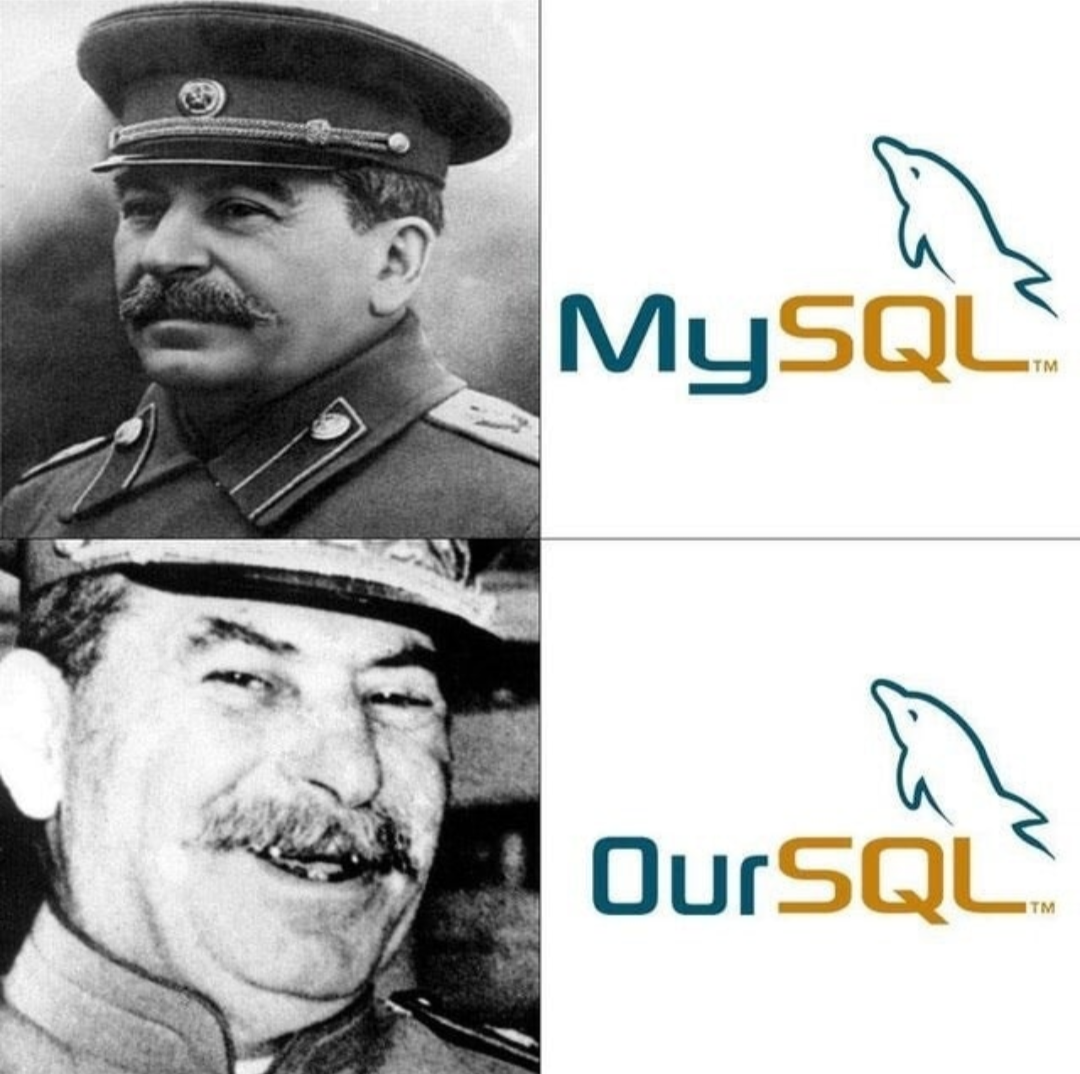 comradeQueries | mysql-memes, sql-memes | ProgrammerHumor.io