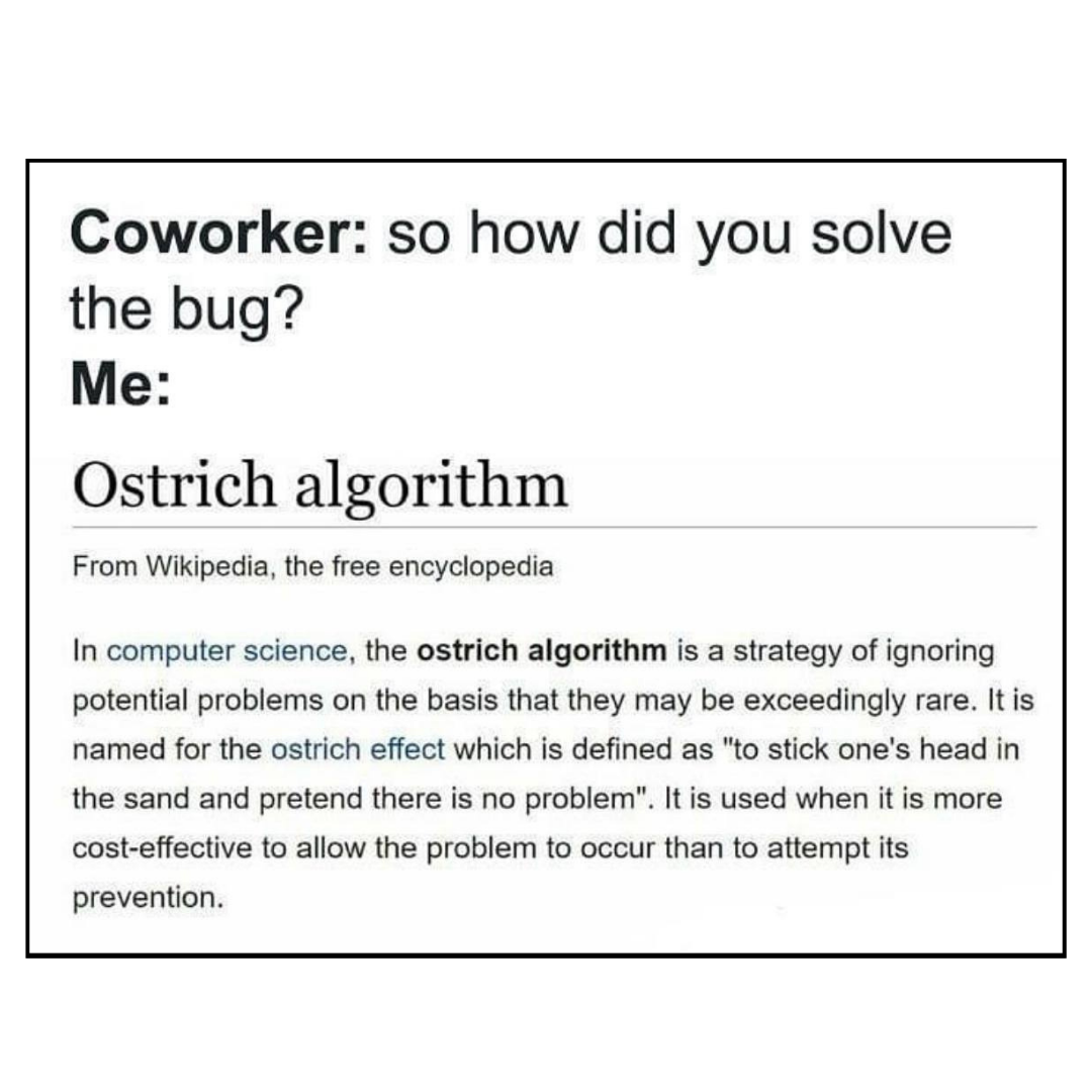 howToSolveBug | computer-memes, computer science-memes, bug-memes, algorithm-memes, IT-memes | ProgrammerHumor.io