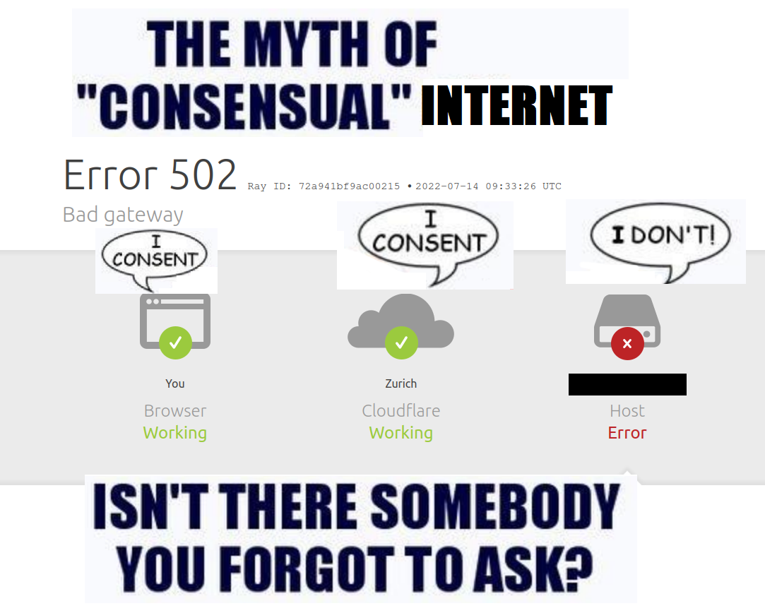 mythOfConsensualInterwebz | web-memes, error-memes, internet-memes | ProgrammerHumor.io