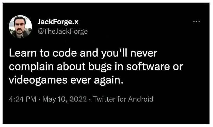 learnToCode | software-memes, code-memes, android-memes, bugs-memes, bug-memes, ide-memes, twitter-memes | ProgrammerHumor.io