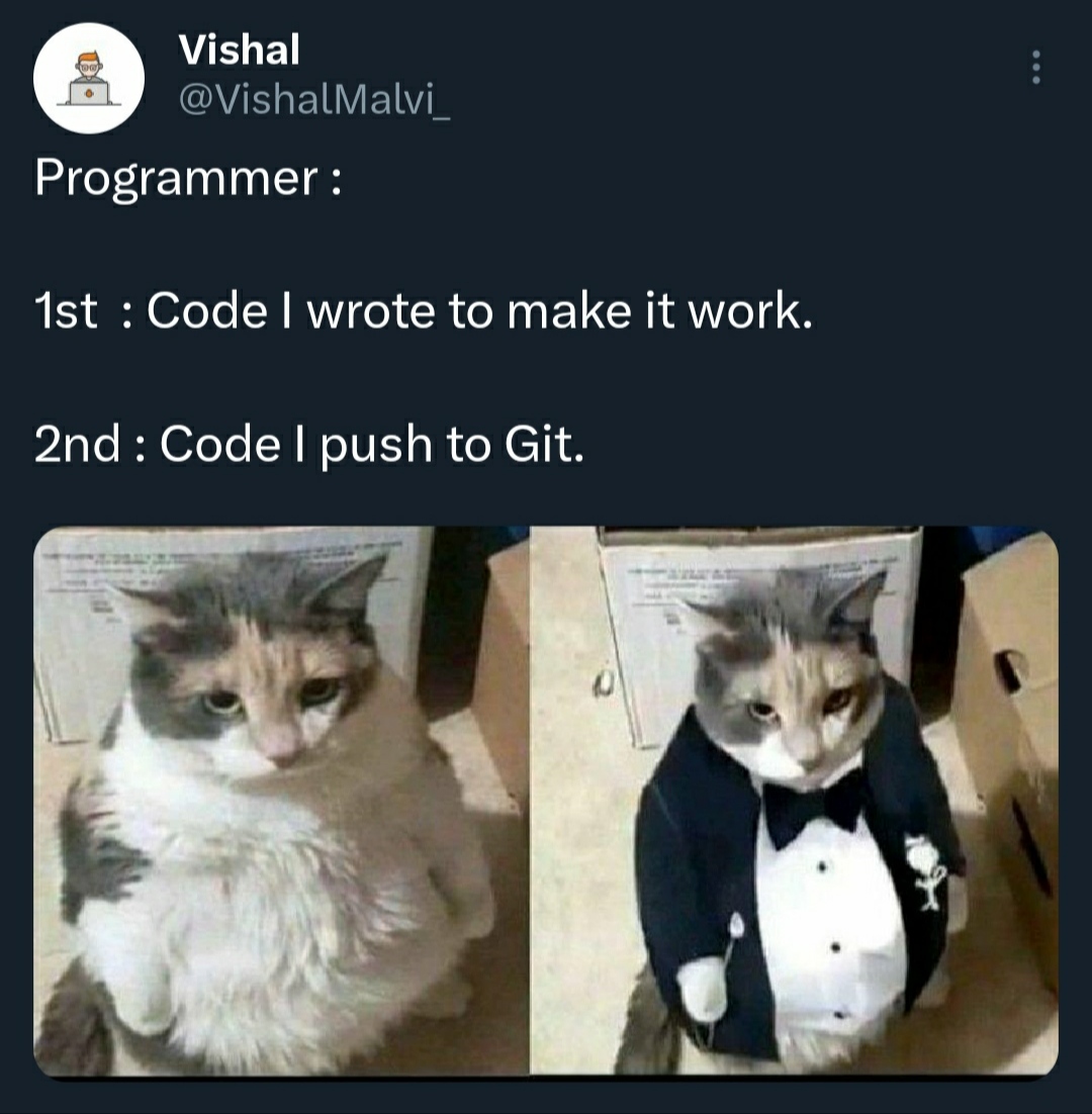 Code ai push to Git | programmer-memes, code-memes, program-memes, git-memes, IT-memes | ProgrammerHumor.io