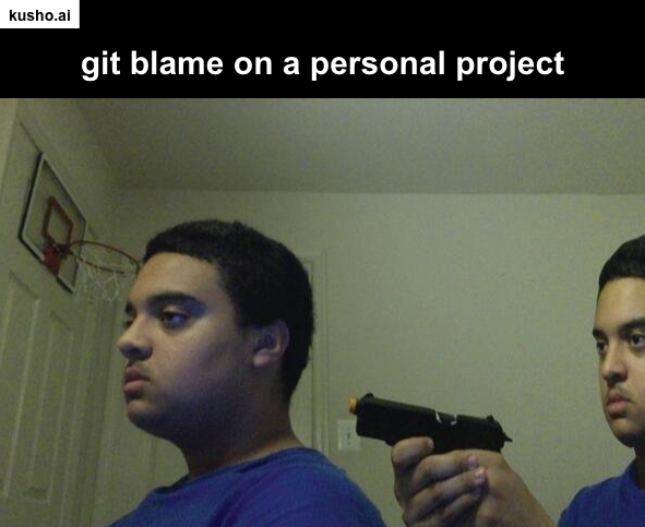 gitBlame | git-memes | ProgrammerHumor.io