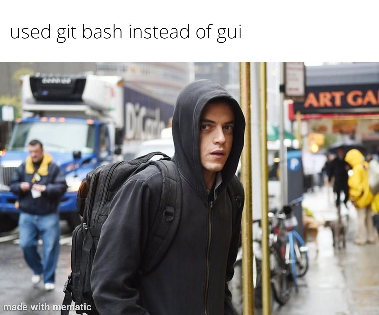 hackerMan | hacker-memes, git-memes, bash-memes | ProgrammerHumor.io