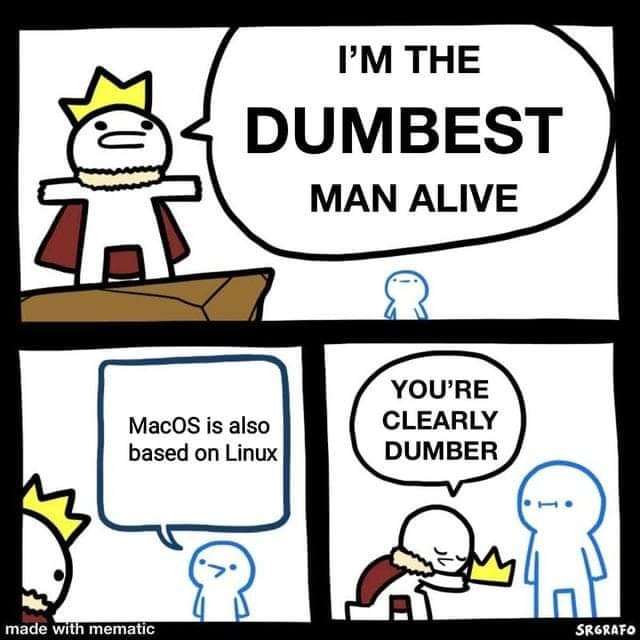 aMemeIStoleonFB | linux-memes, ux-memes, macos-memes, mac-memes | ProgrammerHumor.io