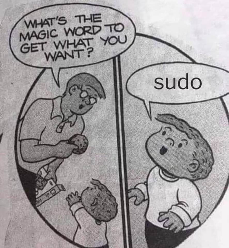 theWord | sudo-memes | ProgrammerHumor.io