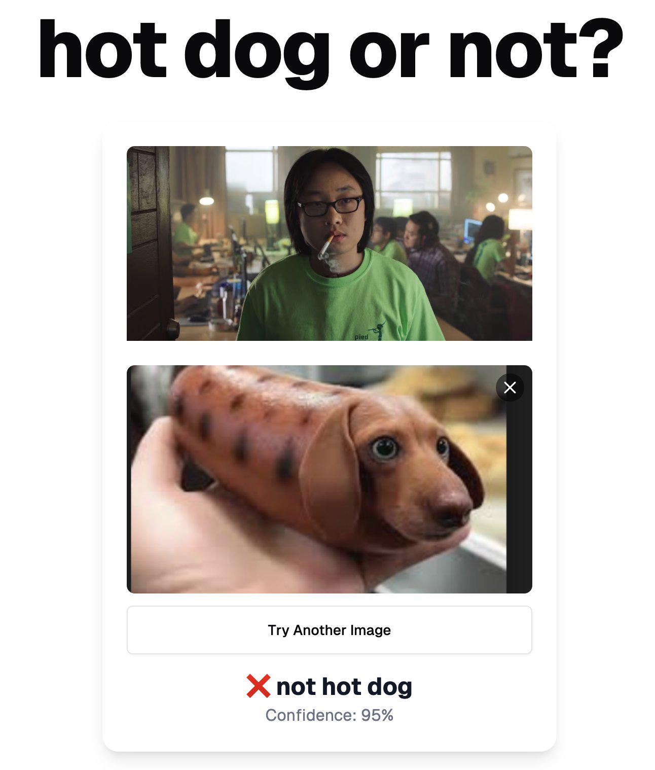 notHotDog | try-memes, image-memes, ide-memes | ProgrammerHumor.io