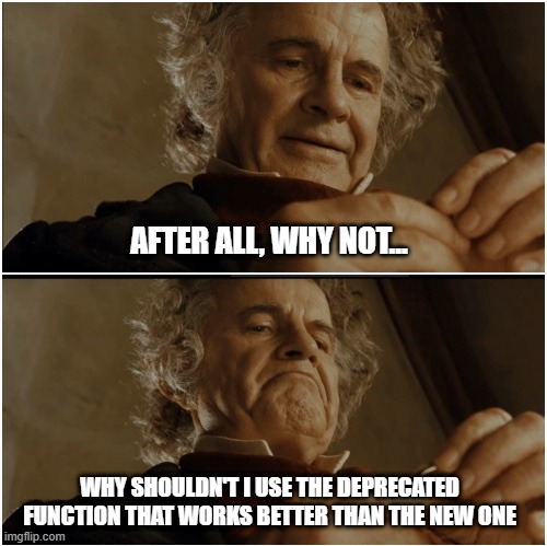 It's the only way my program works properly | program-memes, function-memes, perl-memes | ProgrammerHumor.io