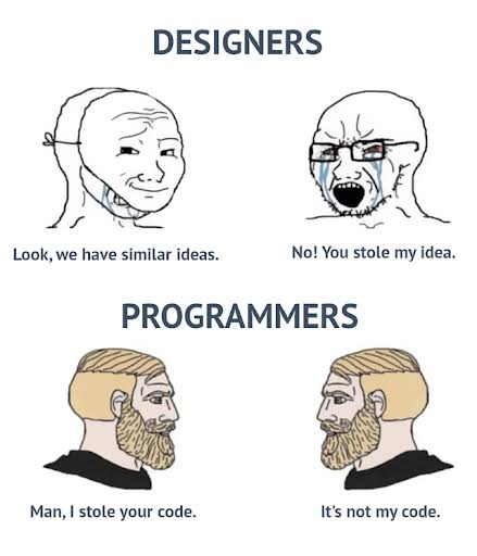 stolenFromGoogle | programmer-memes, code-memes, design-memes, designer-memes, program-memes, google-memes, idea-memes, ide-memes | ProgrammerHumor.io