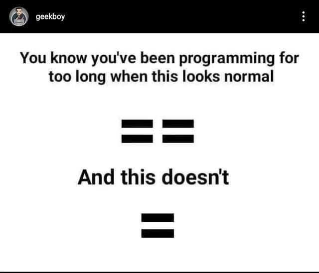 looksNormal | programming-memes, geek-memes, program-memes | ProgrammerHumor.io