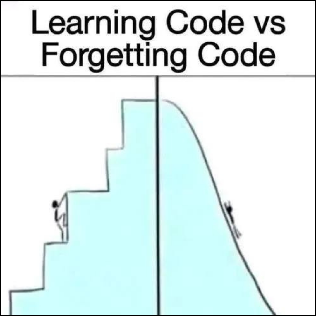 forgettingCode | code-memes | ProgrammerHumor.io