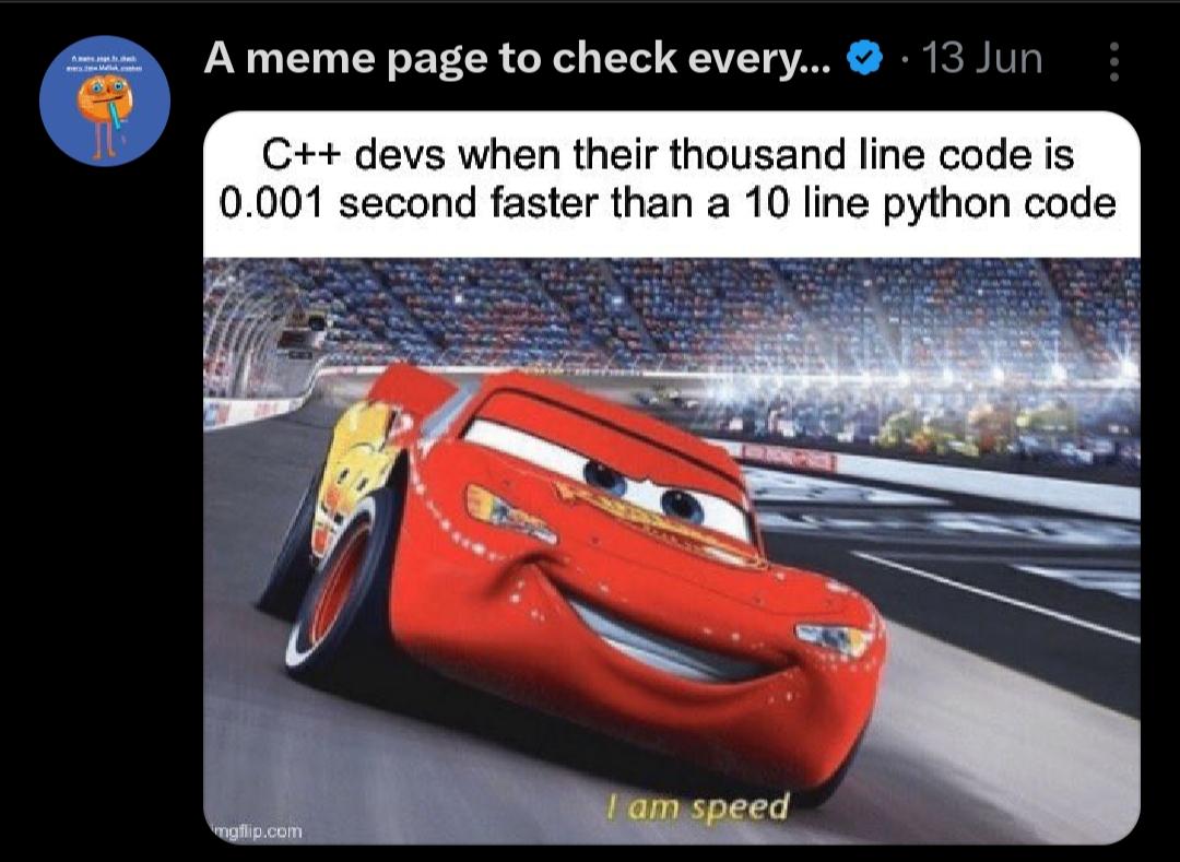 memeFromTwitter | code-memes, python-memes, c++-memes, devs-memes, twitter-memes | ProgrammerHumor.io