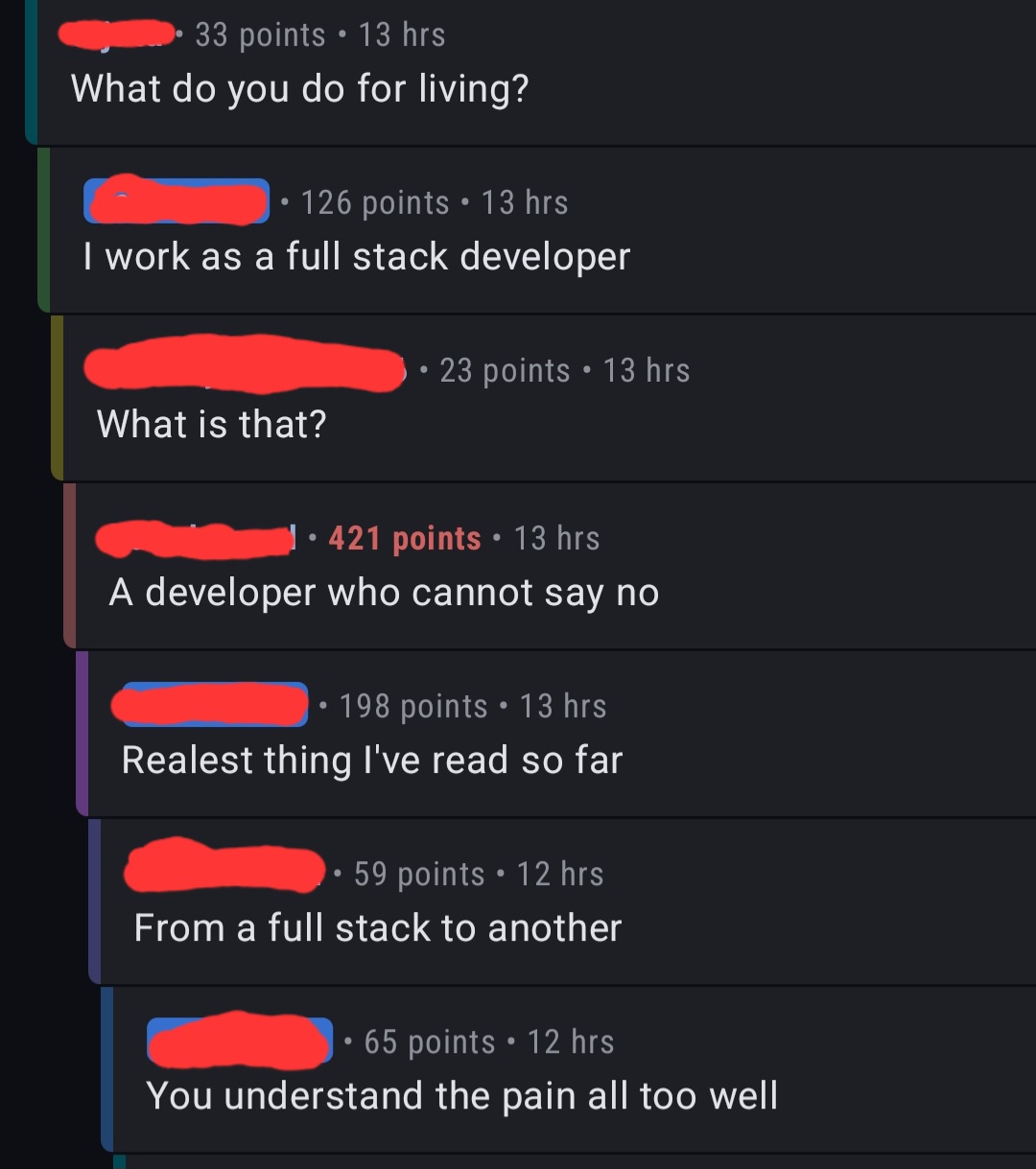 feelingAttckedOnAllSides | developer-memes, stack-memes, ide-memes, full stack-memes | ProgrammerHumor.io