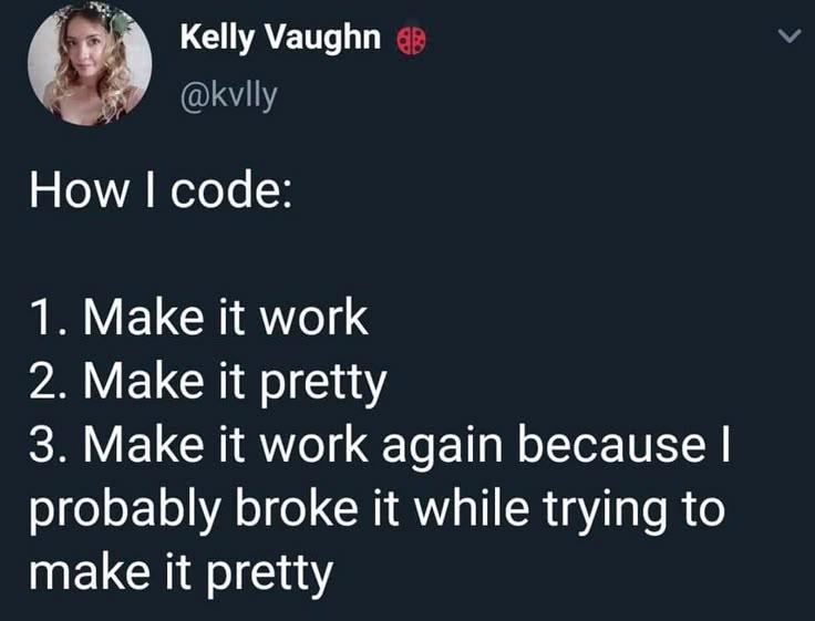 I Already Know That Making Code Prettier Is A Mistake