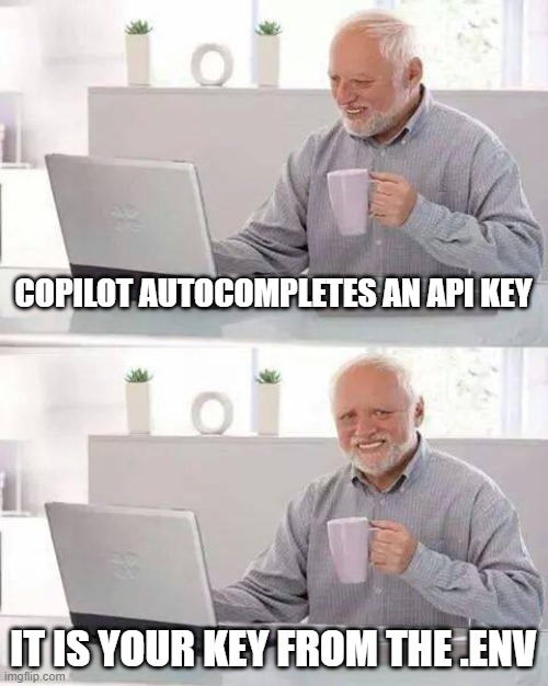 Copilot Autocompletes An API Key