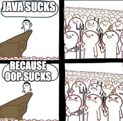 Meme Proudly Presented To You By The Functional Programming Gang