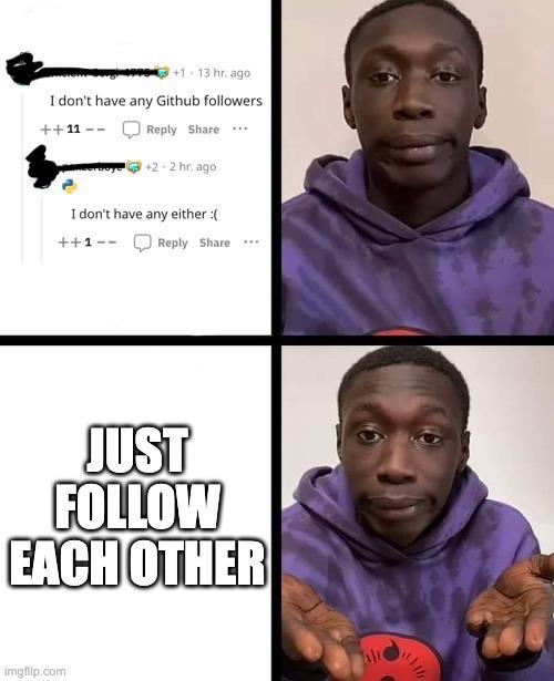 It's So Simple: Just Follow Each Other