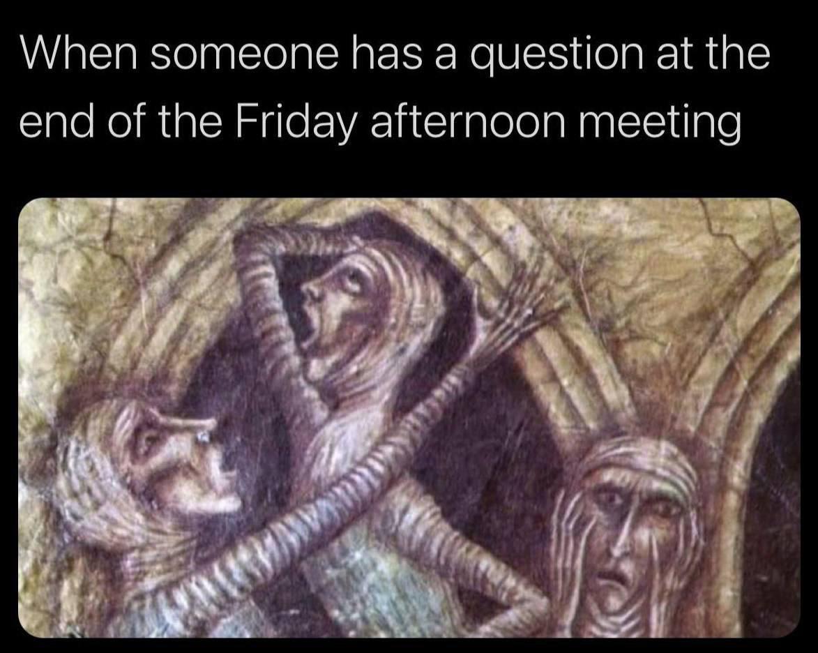 The Friday Afternoon Question Torture Chamber