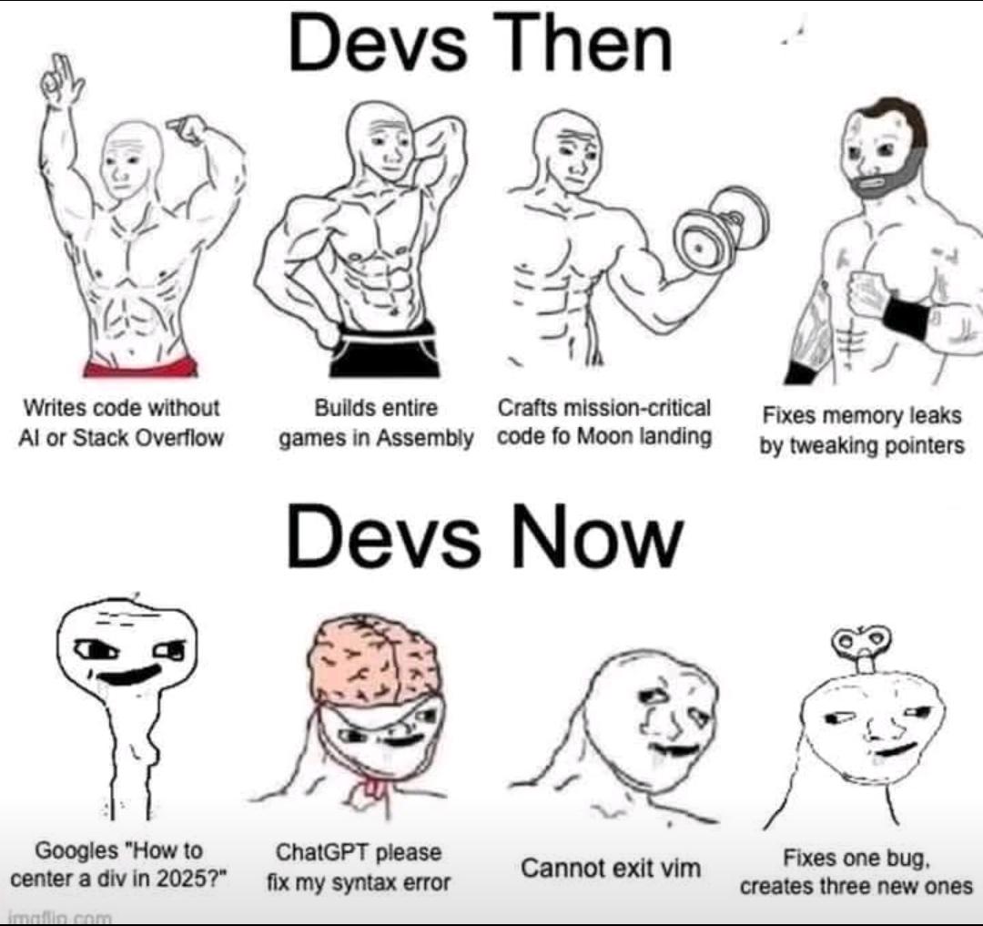 The Great Developer Devolution