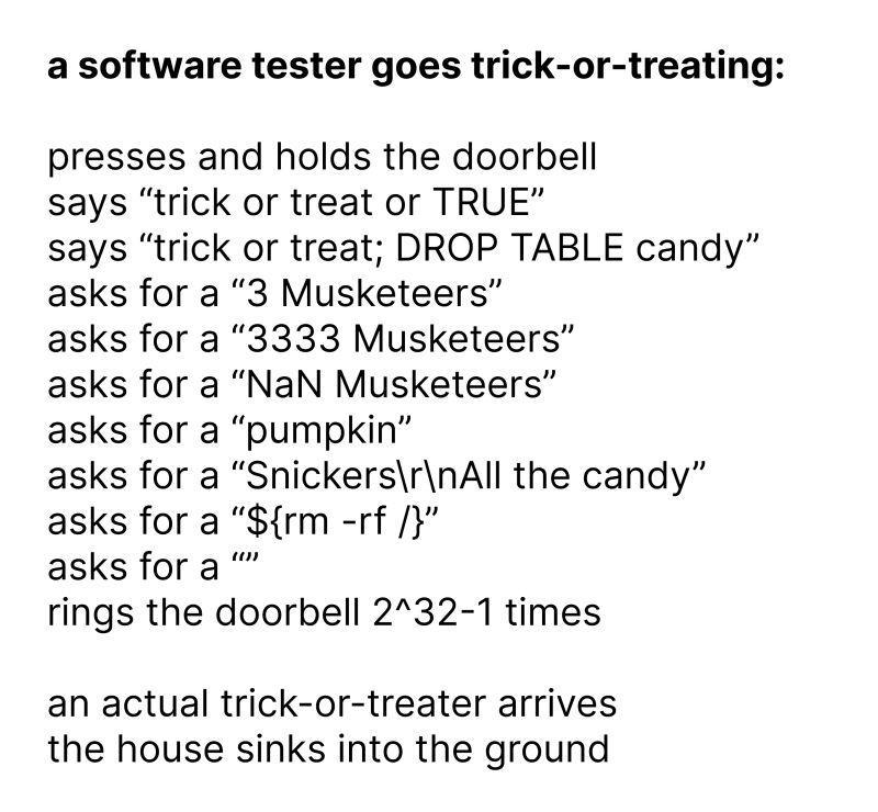 Worst Kind Of Trick Or Treater