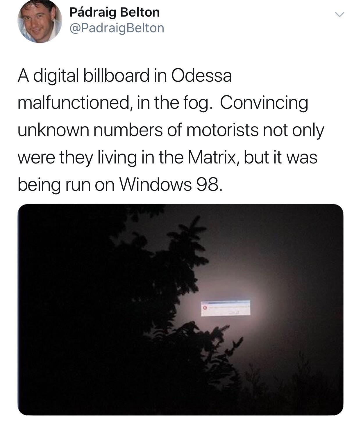 Matrix Runs On Windows 98