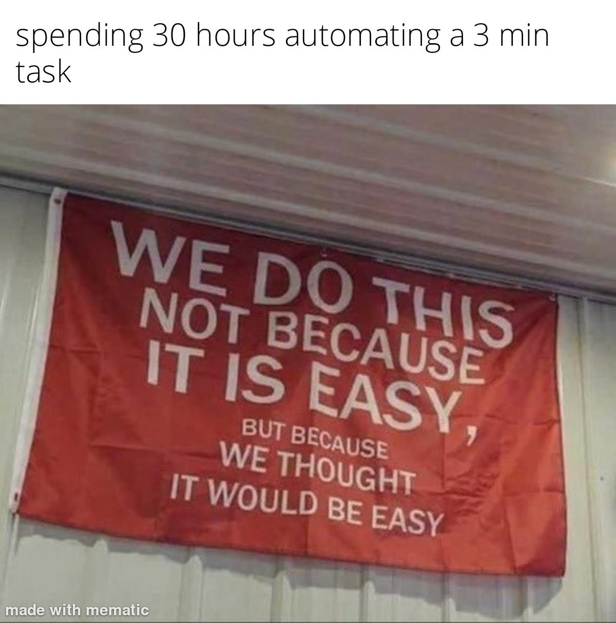 The Time-Saving Paradox