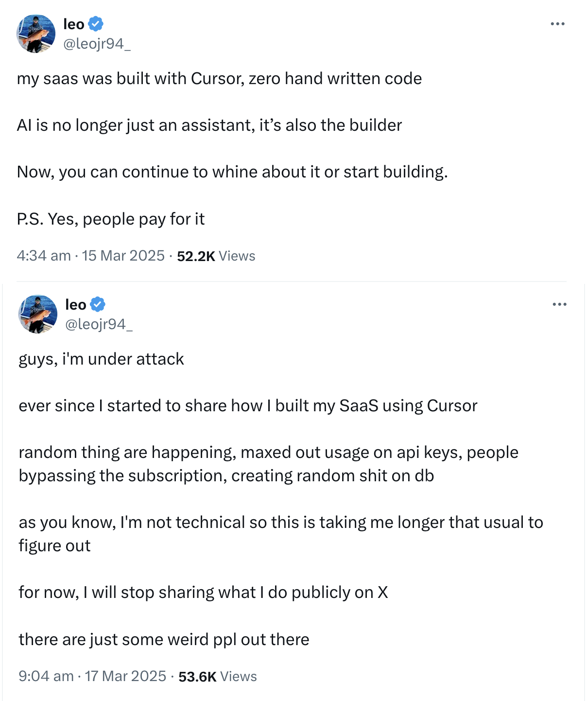 From AI Builder To Security Nightmare In 48 Hours