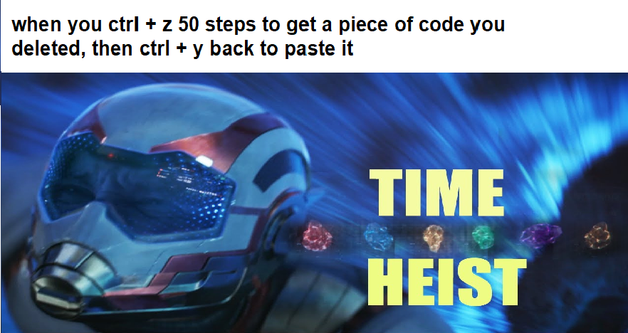 The Great Code Time Heist
