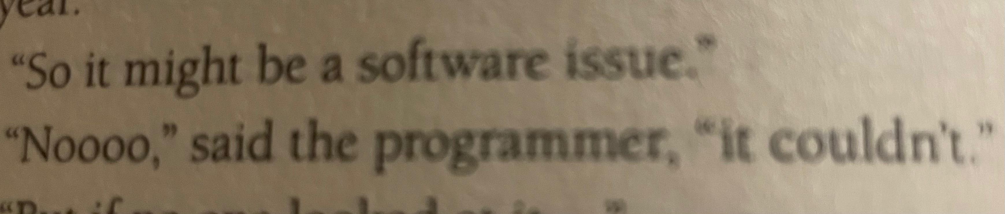 Denial: The First Stage Of Debugging