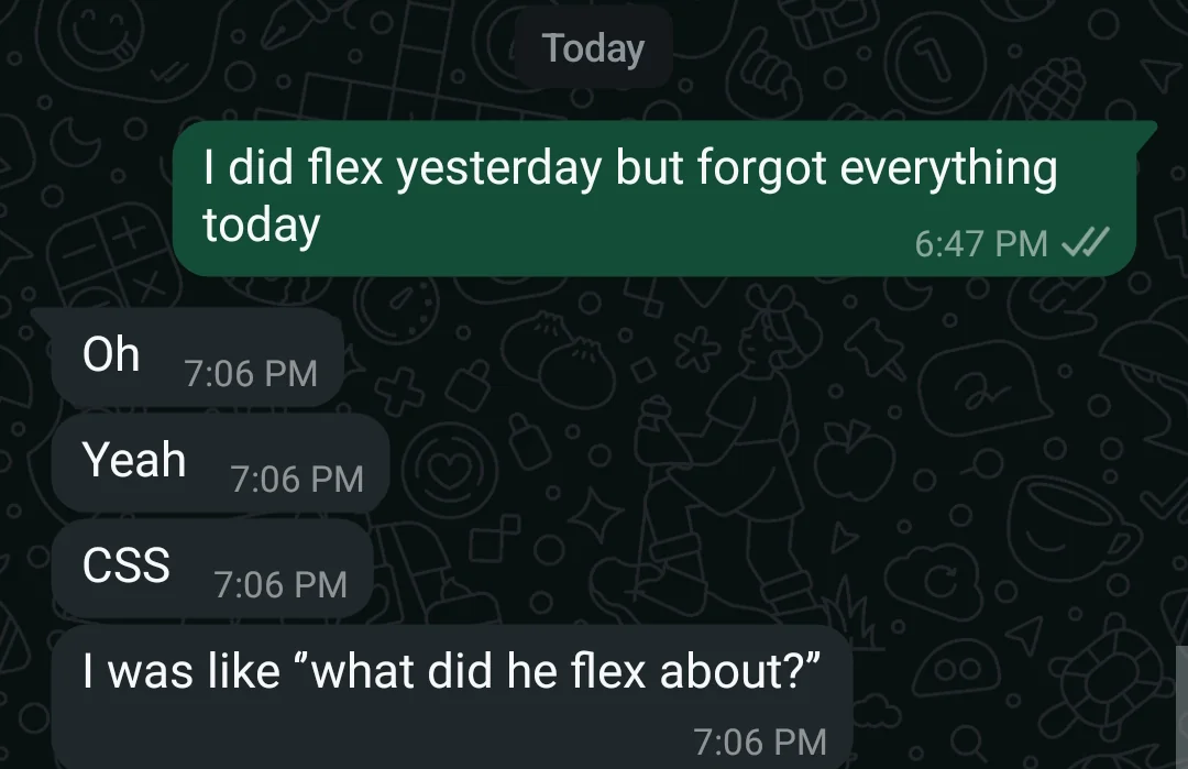 I Flex And Forget