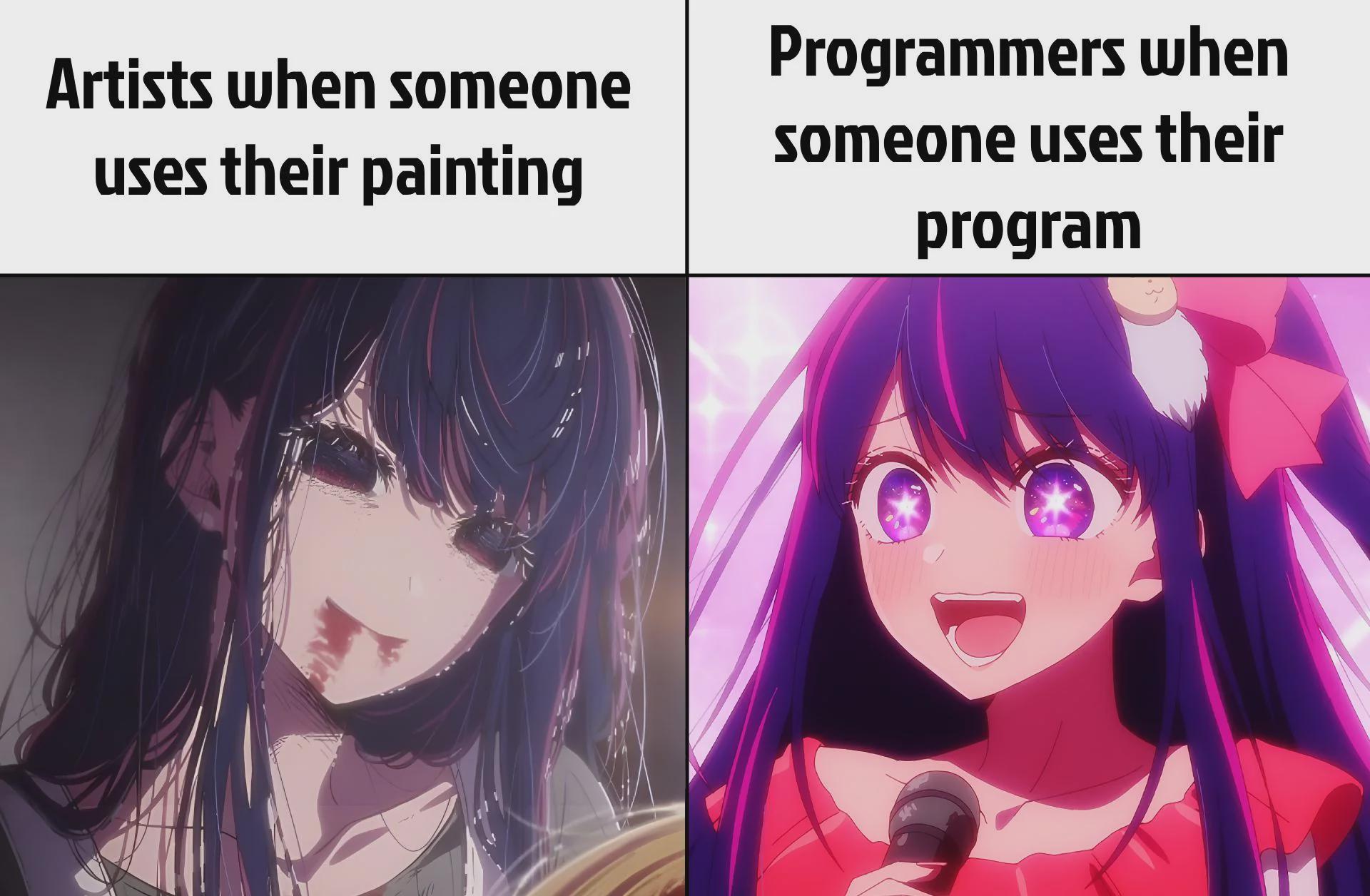 Artists Cry, Programmers Sparkle