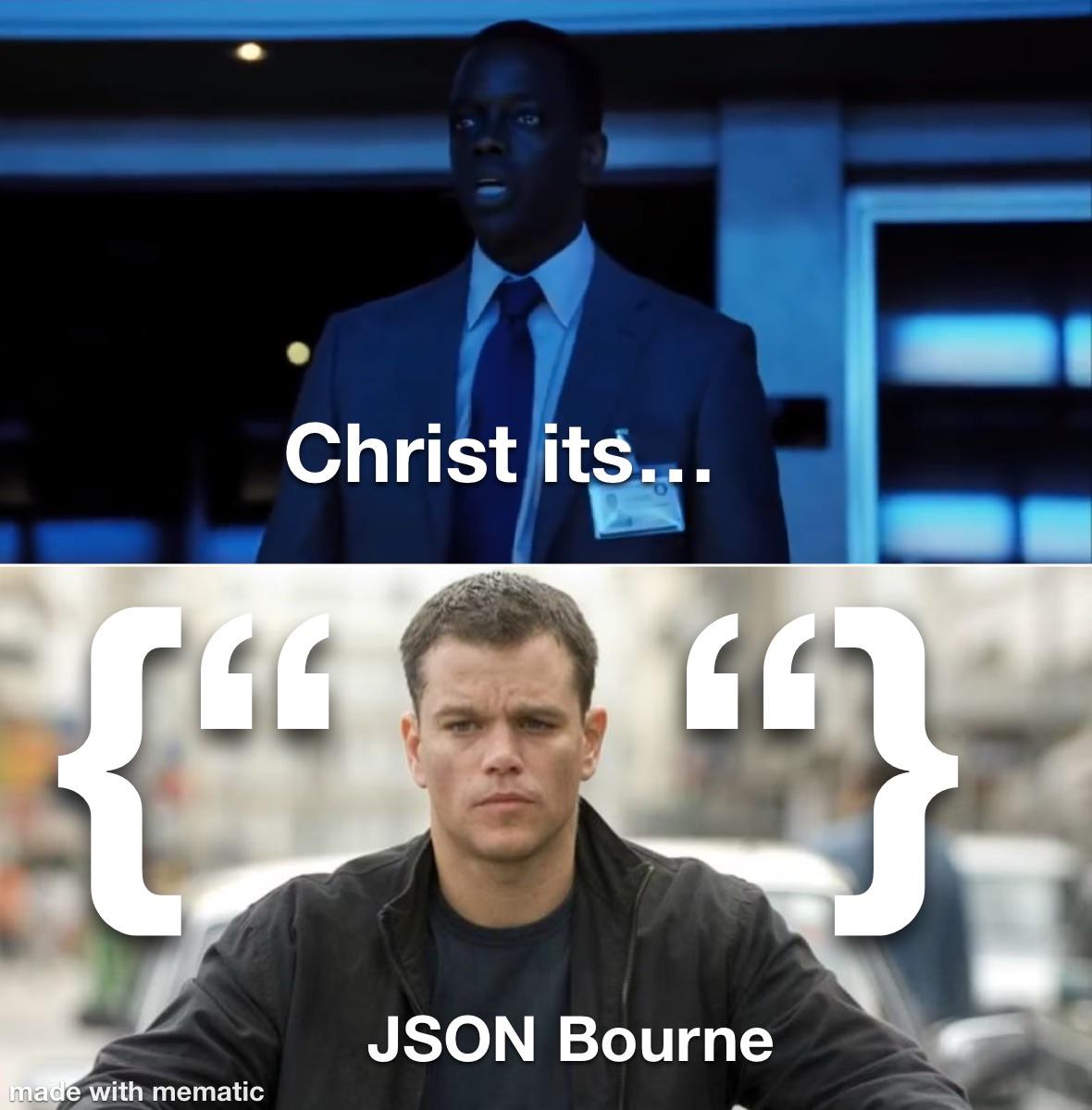 Its Json Bourne