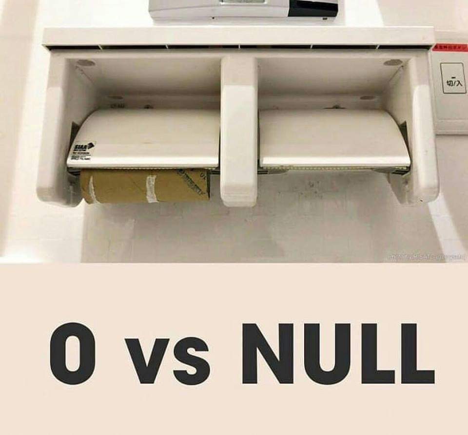 The Difference Between 0 And Null