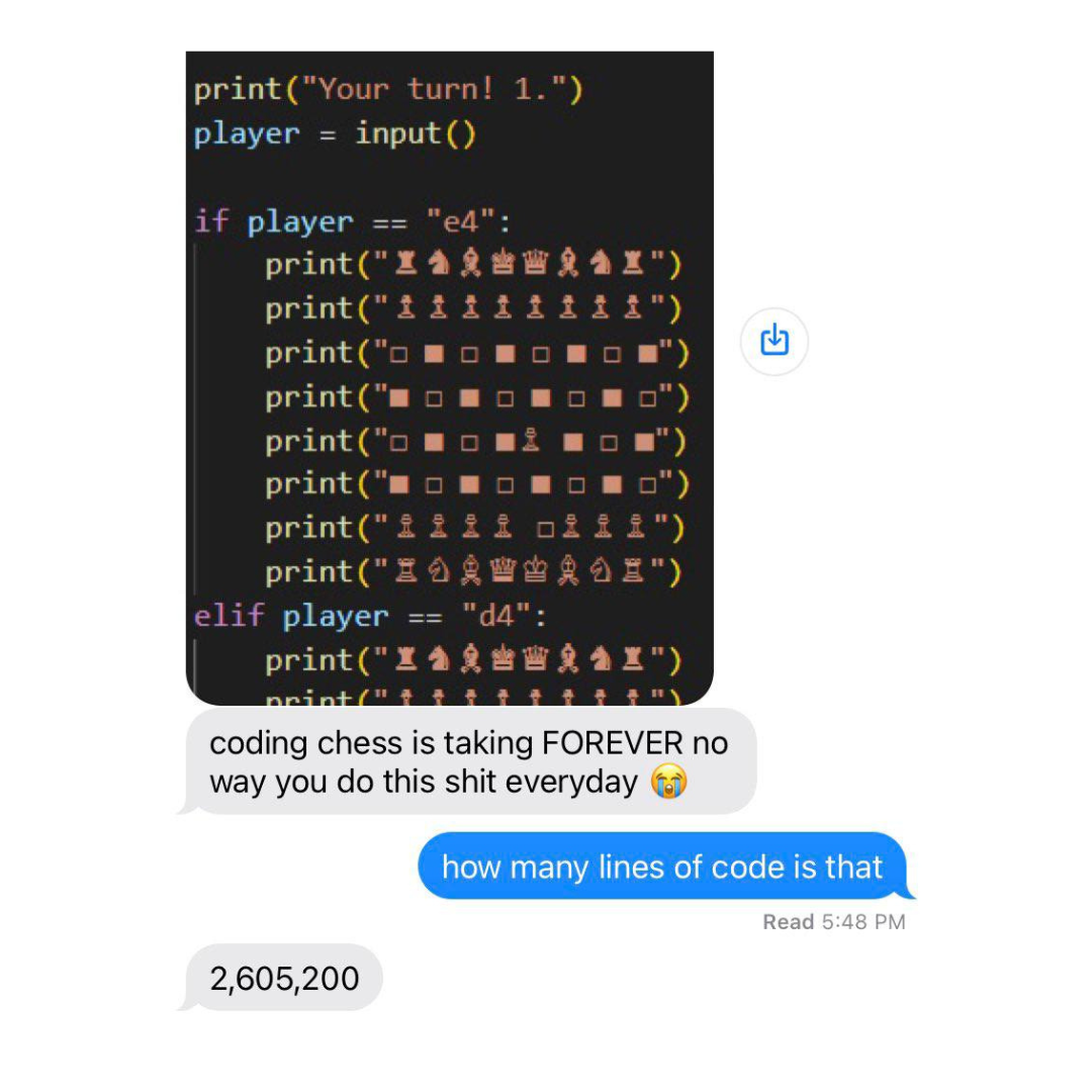 How Many Lines Of Code Is Your Existential Crisis?