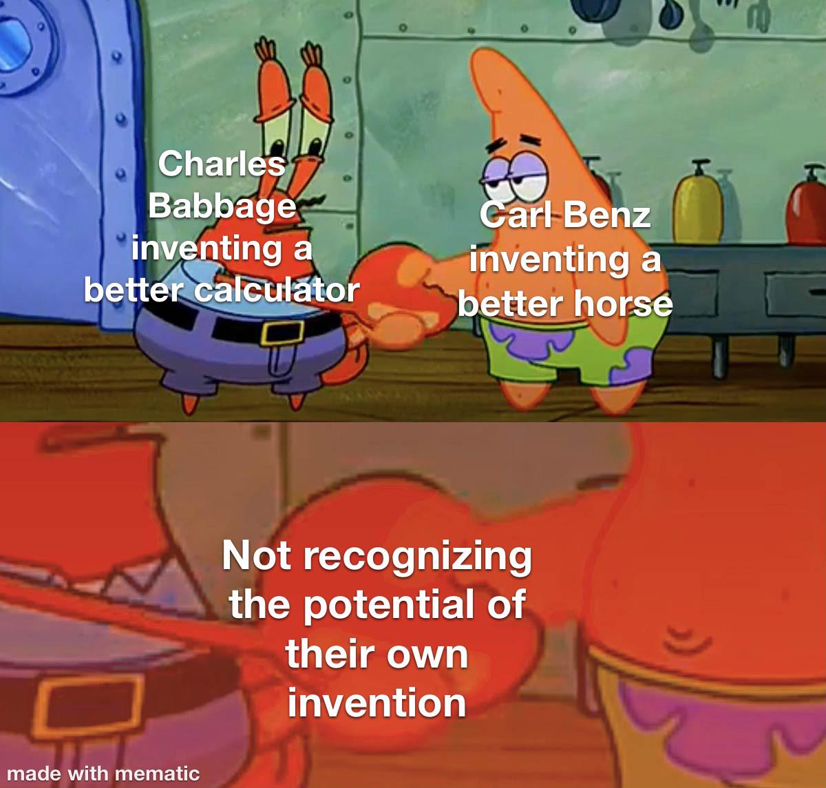 Inventors Who Missed Their Own Point