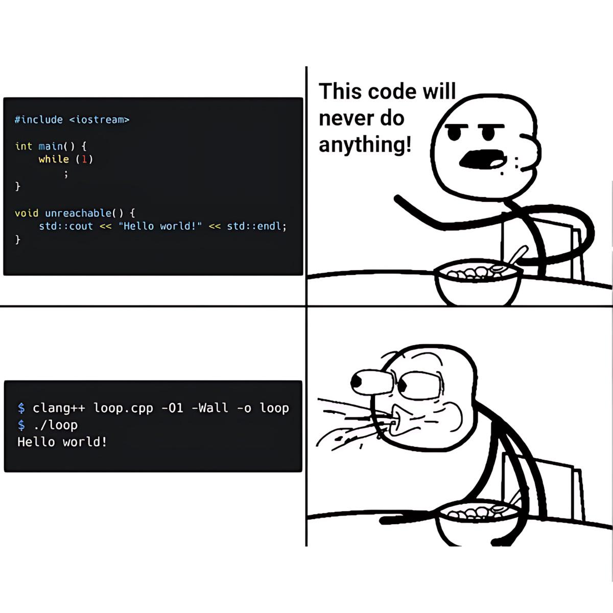 When The Compiler Is Smarter Than You