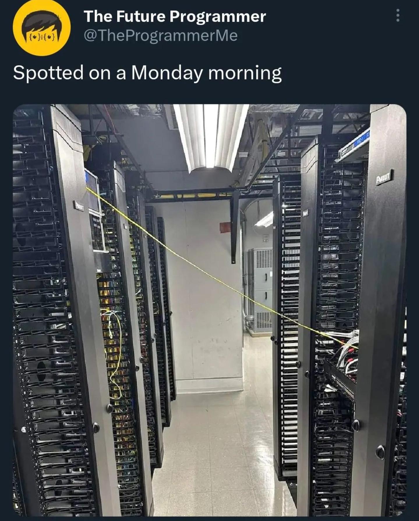 Crime Scene: Server Room