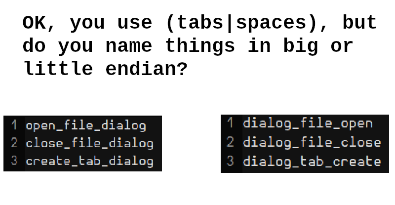 Both Make Sense In Different Contexts