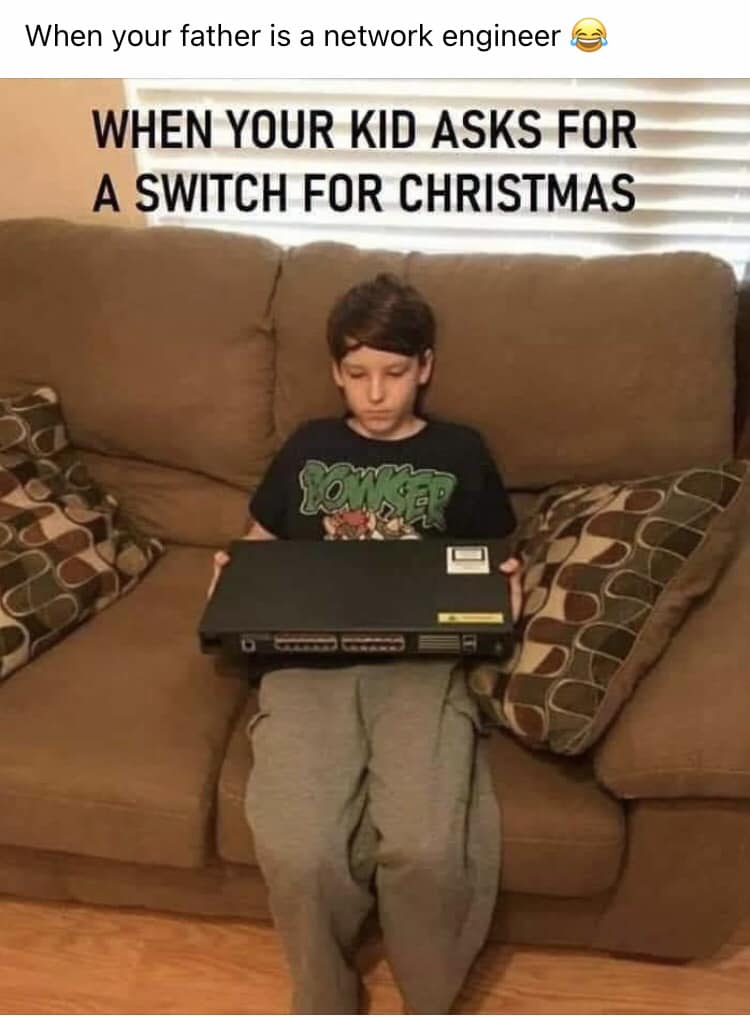 When Your Kid Asks For A Switch For Christmas