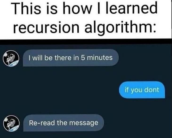Recursion: The Art Of Never Actually Arriving