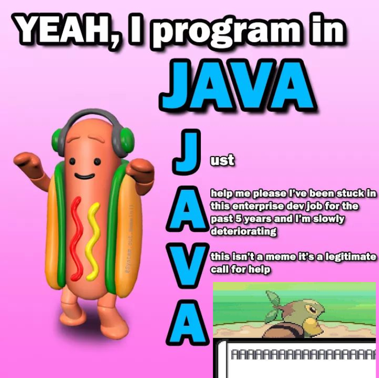 All Letters In The Java Meme Have A Meaning Now