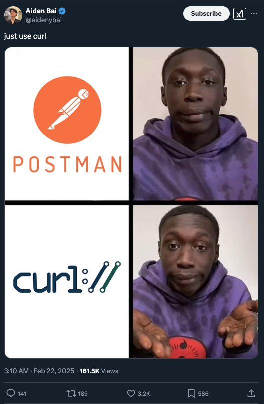 Just Use Curl