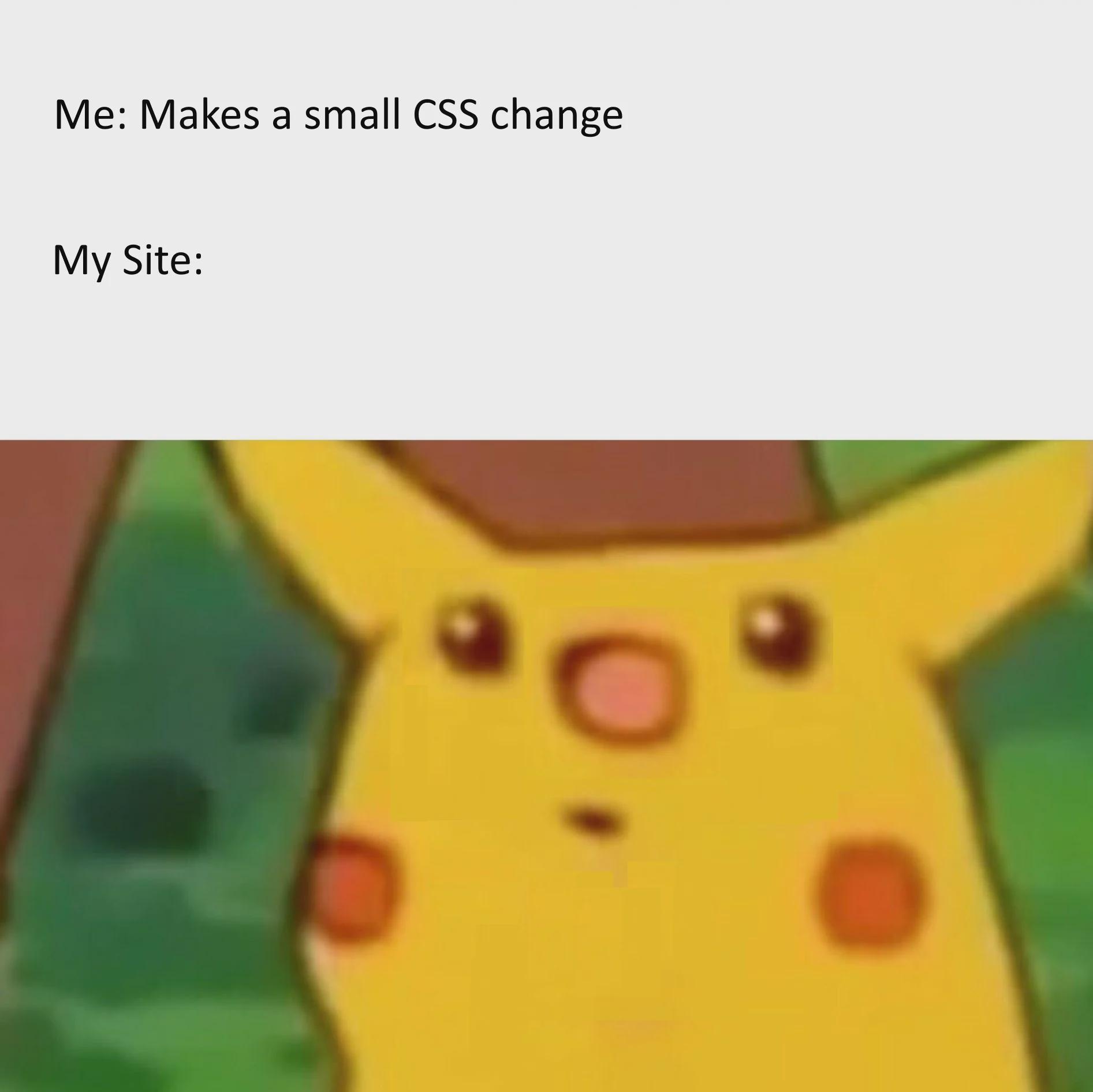 The Butterfly Effect Of CSS