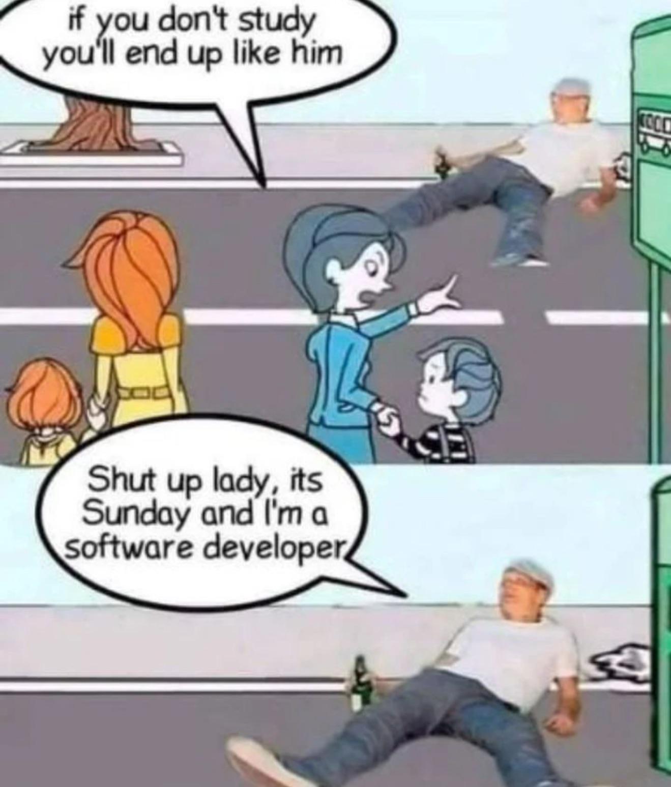 Sunday: The Developer's Day Of Rest And Regret