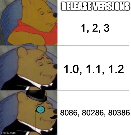 Chad Versioning Evolution