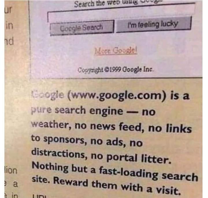 Google A Din 1999