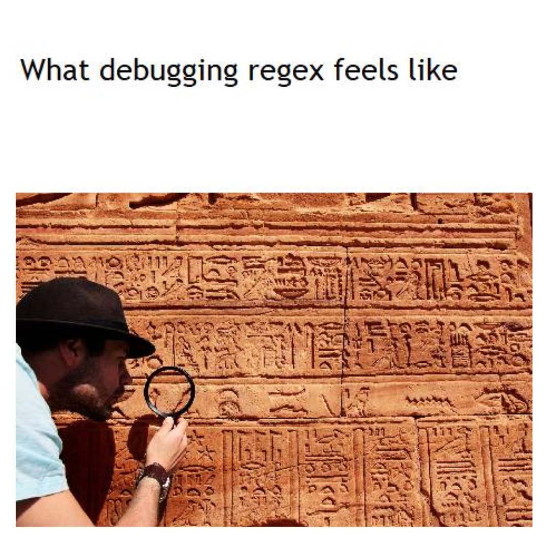 Debugging Regex Feels Like