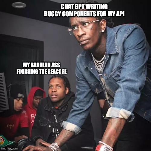 Covering While The Front-End Guy For The Project Is On Vacation