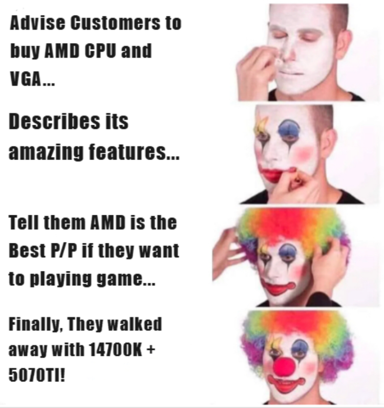 The Clown Makeup Of Hardware Recommendations