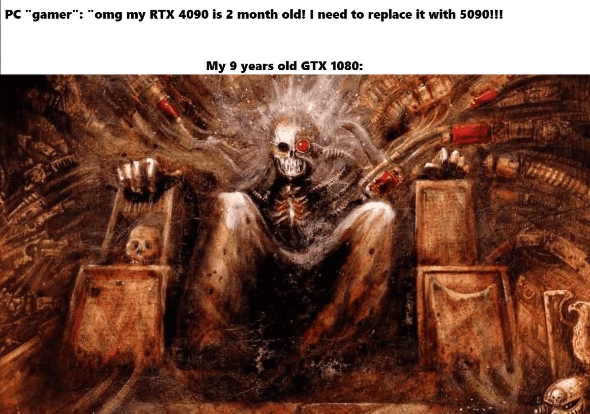 Ancient GTX 1080 Vs. Spoiled RTX Babies