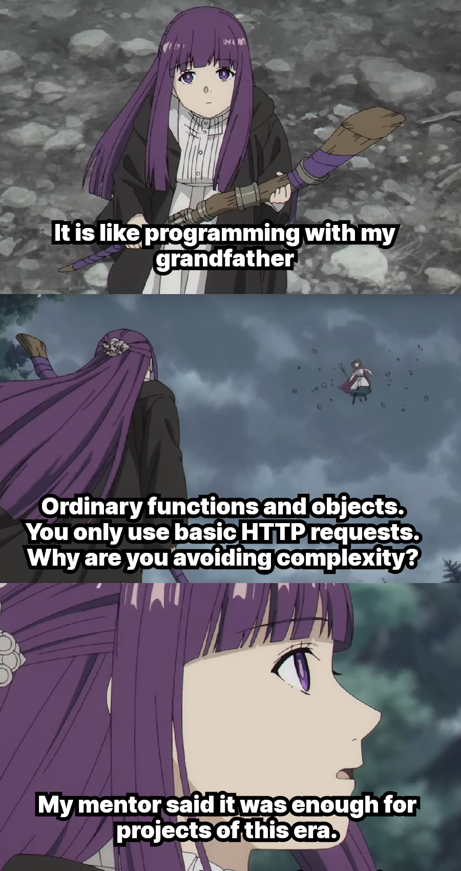 What Do You Think She Is Programming On?
